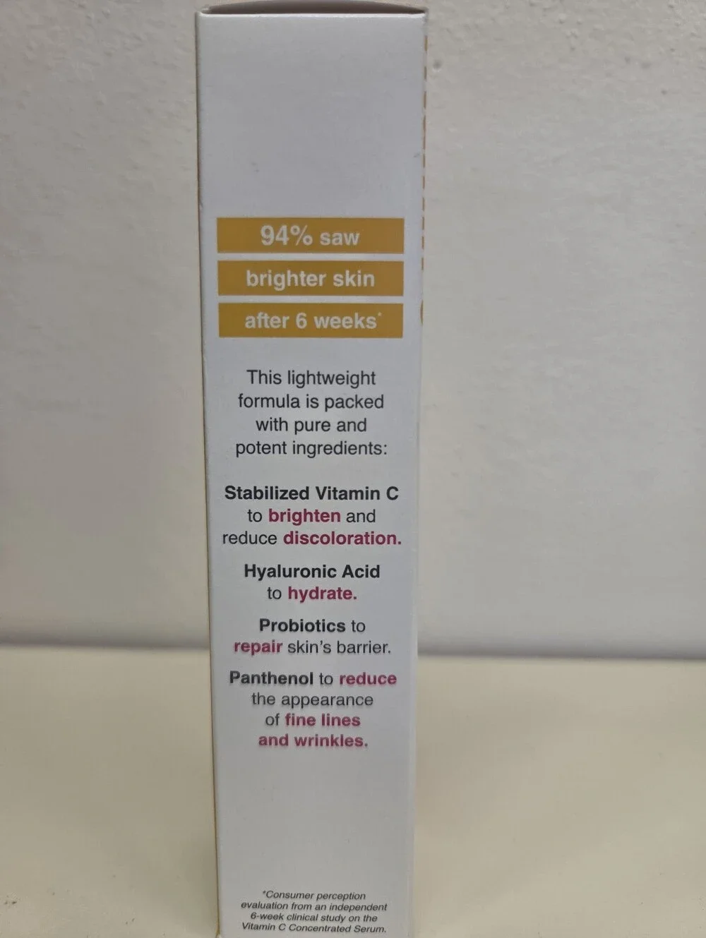 Derma E Vitamin C Concentrated Serum - White/Yellow